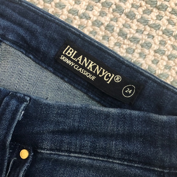 Blank NYC dark wash skinny jeans - Picture 4 of 4